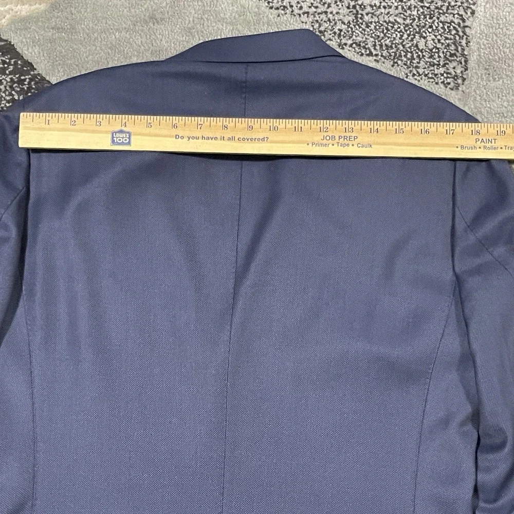 SuitSupply Blazer Jacket Men 40R Blue Sienna Single Breast Pure Wool Sport Coat‎